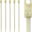 Bridas nailon 8pulg plástico 50lb pack 500 transparente