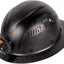 Casco duro K12 fibra carbono linterna recargable clase C