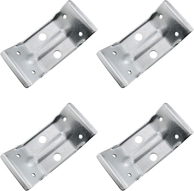 Soporte esquina acero inox forma barco 4pcs