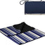 Manta plegable al aire libre 59x51pulg forro polar