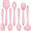 Set 7 Utensilios Silicona Antiadherente para Sartenes