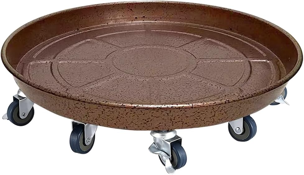 Carrito rodante para plantas 18" bronce