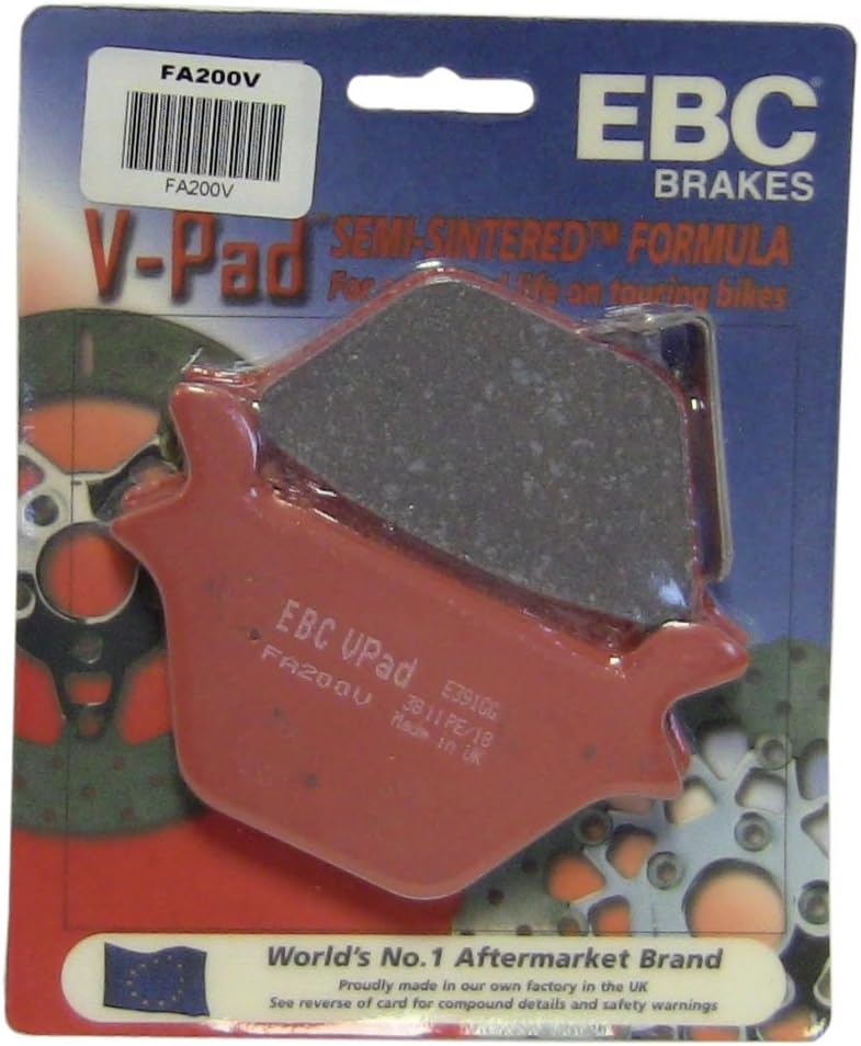 Pastilla freno disco semisinterizado FA200V
