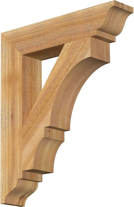 Soporte tradicional serrado Balboa 4x20x24 Cedro rojo