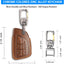 Funda llave cuero genuino para Chevy GMC Marrón