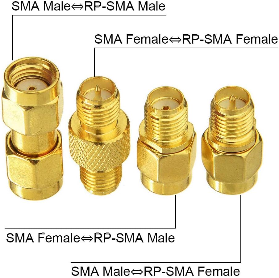 Adaptador SMA a RP-SMA coaxial kit