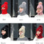 Gorro polar mujer invierno bufanda y máscara