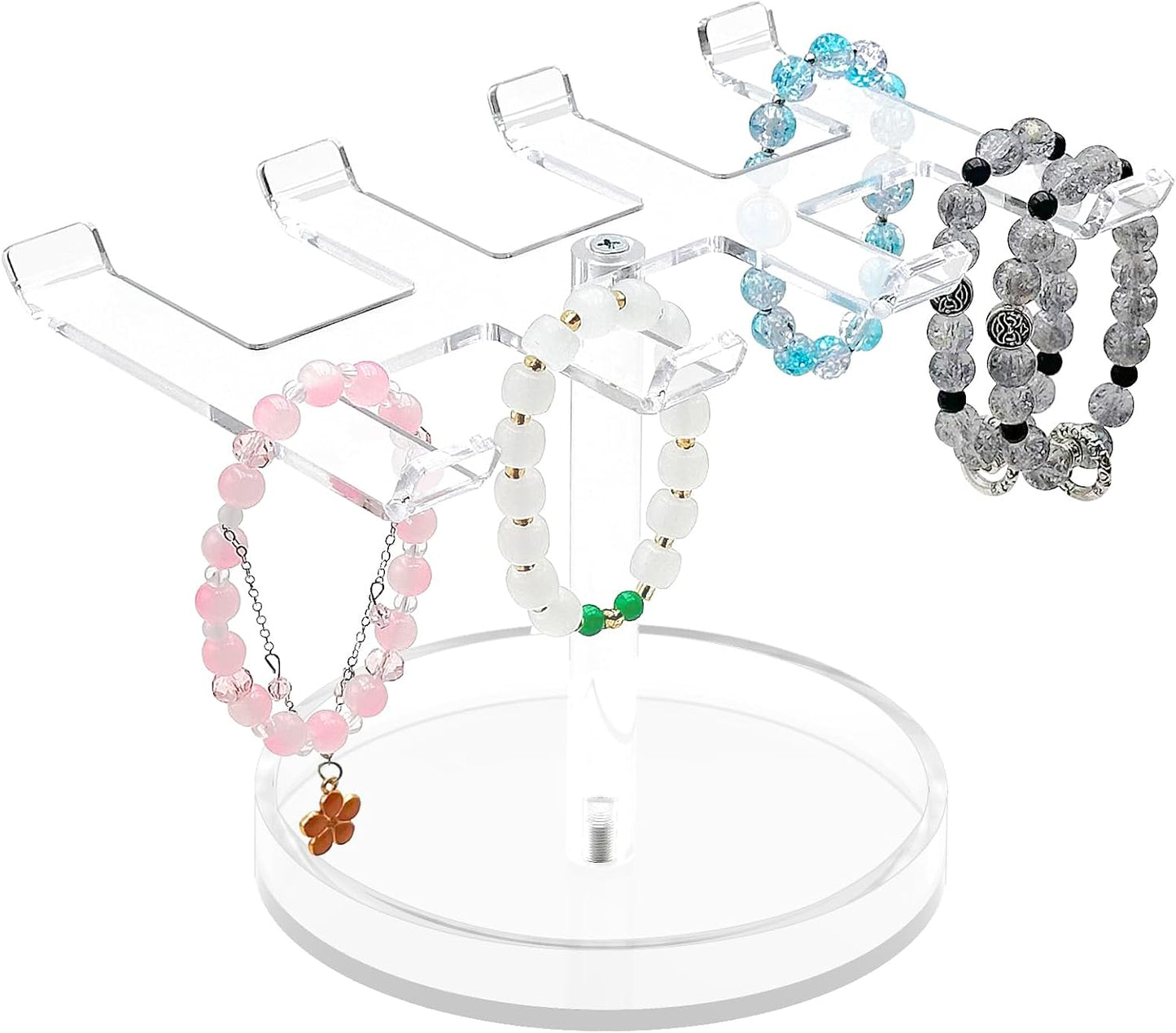 Soporte pulseras acrílico para mujer