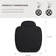 Funda asiento delantero lino transpirable con bolsillos