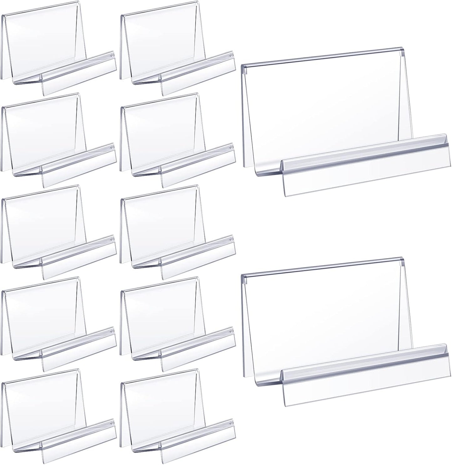 8 Pzas Soporte Bolsos Acrílico Transparente Organiz.