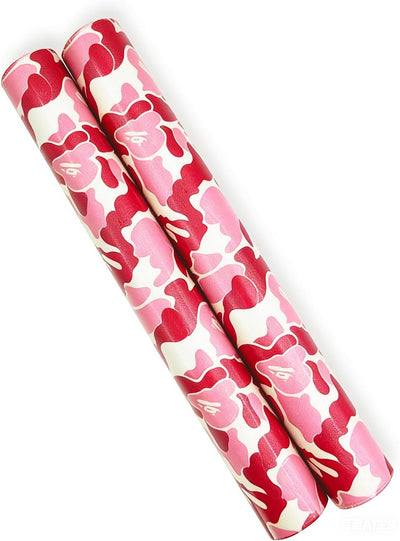 Papel contacto camuflaje rosa autoadhesivo 17.7x117pulg