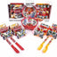 Set taco Talavera 6pulg 4 cucharas 4 soportes