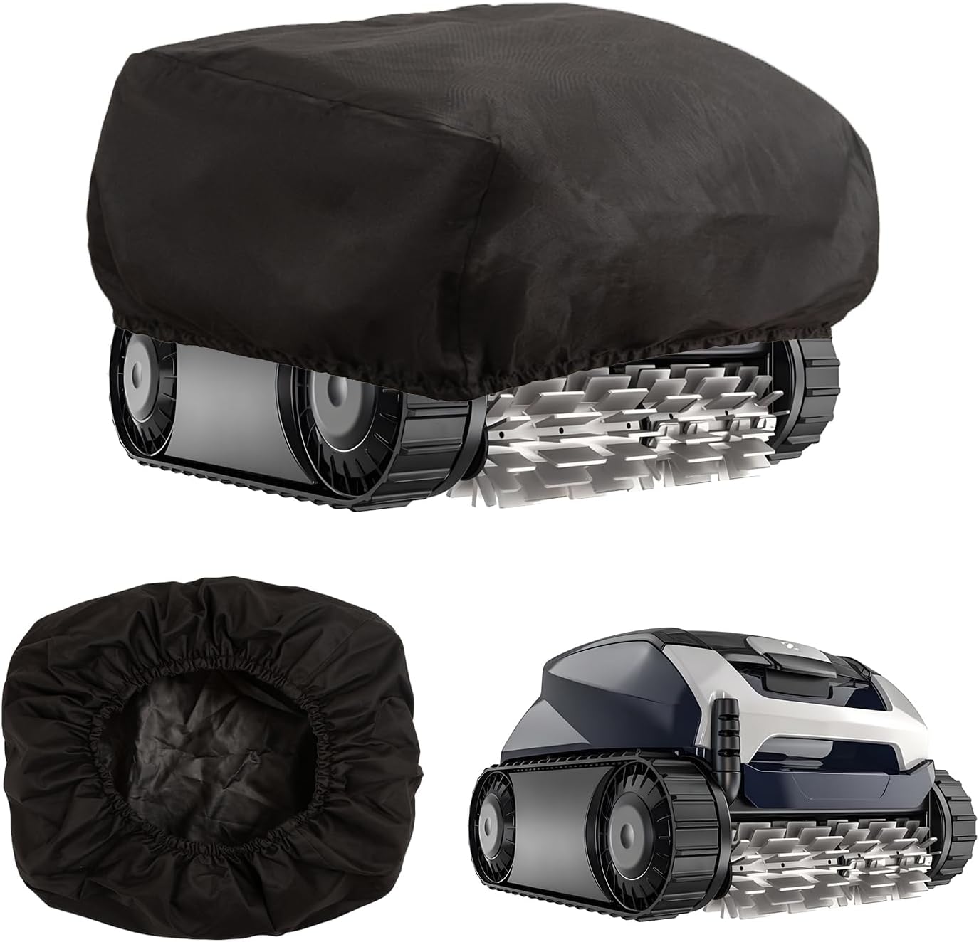 Cubierta inalámbrica limpiador piscina impermeable