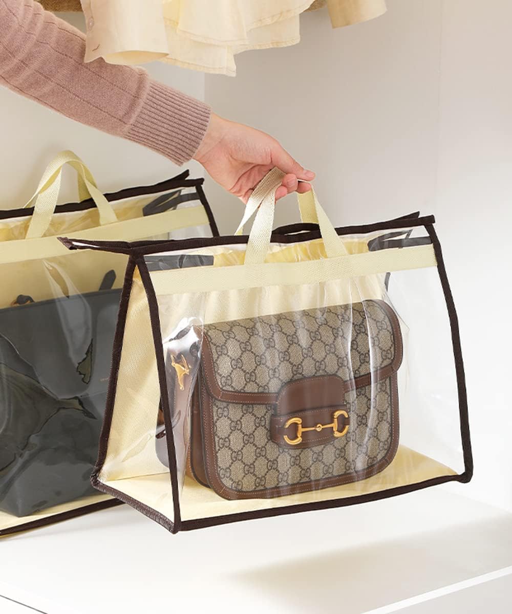 Bolsas colgantes transparentes con cremallera XL 4 Uds