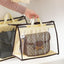 4 Bolsas colgantes almacenamiento transparente