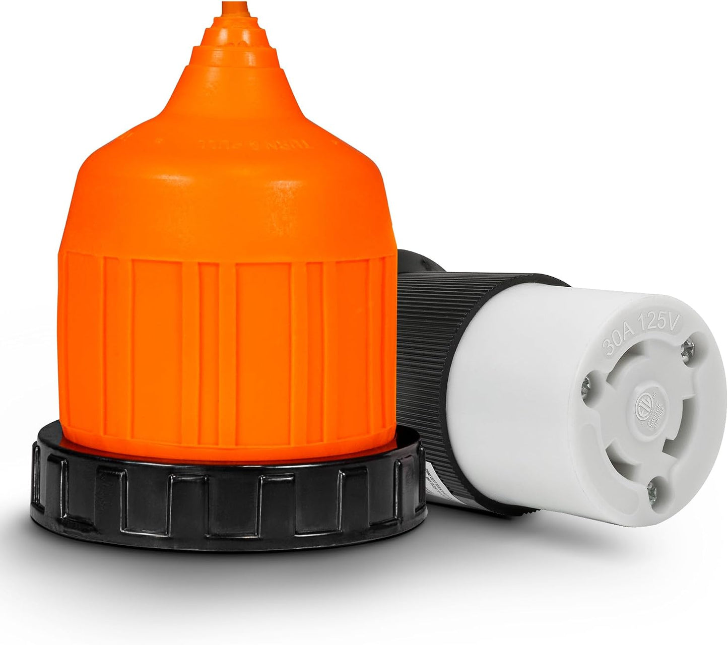 Kit conector enchufe 30A bloqueo giratorio RV