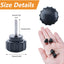 Tornillo pulgar M3 x 0.472pulg acero carbono 20 pzas con estuche