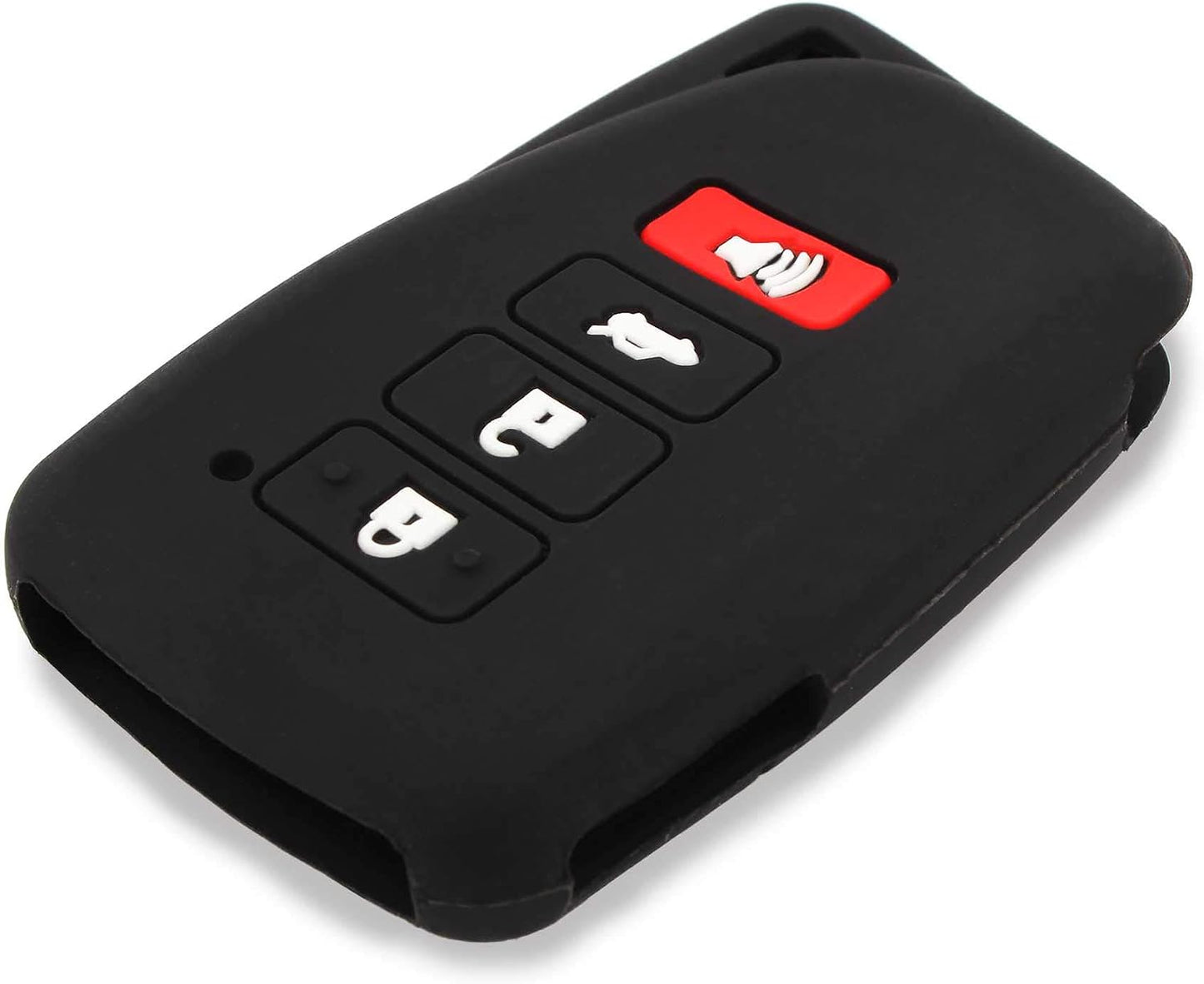Funda silicona negra llave inteligente Lexus 4 botones pack 2