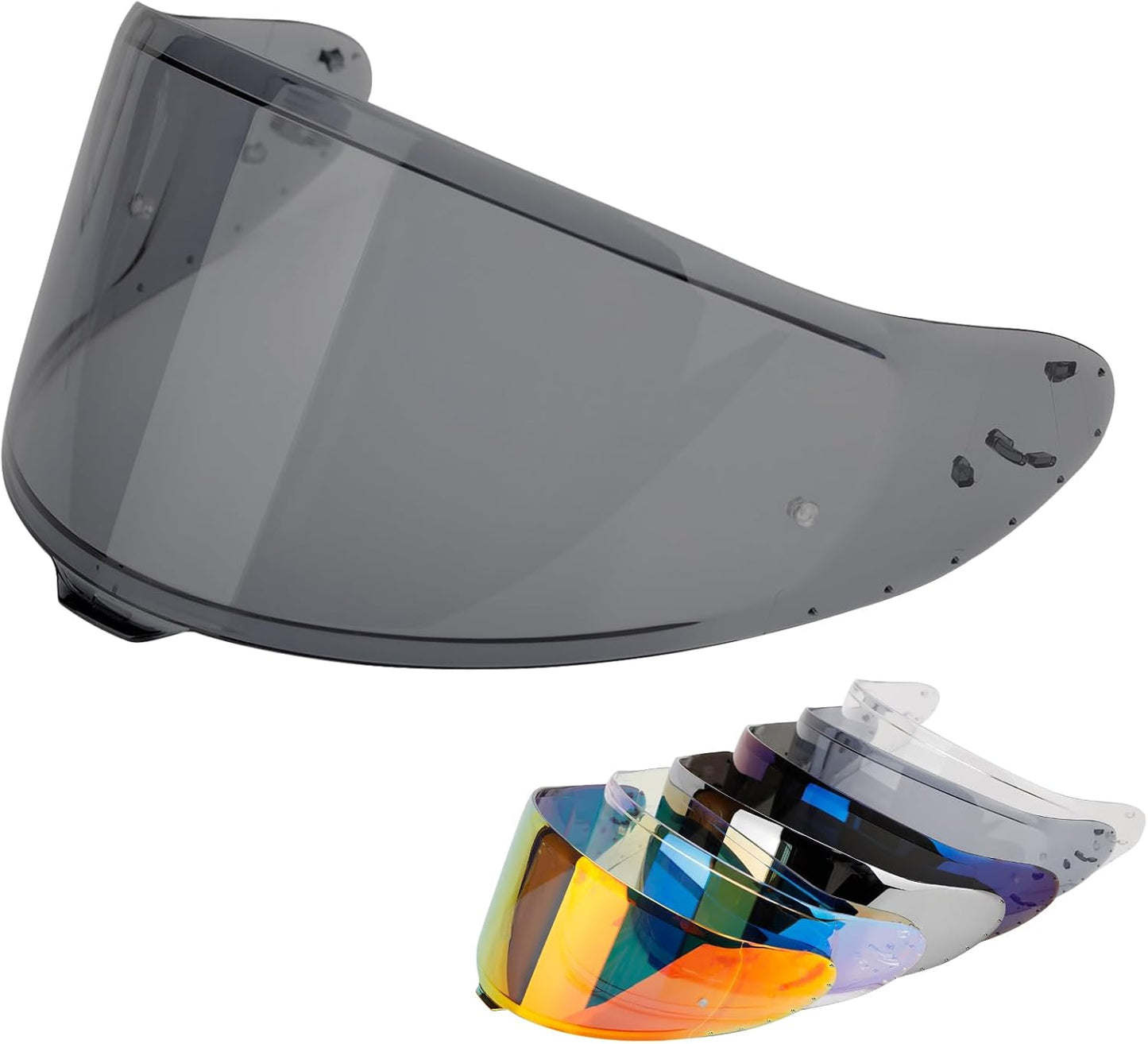 Visera tintada RF1400 CWR-F2 para casco motocicleta negro claro