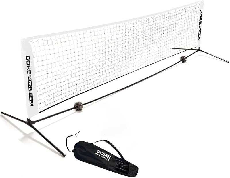 Sistema red pickleball portátil grado torneo ajustable