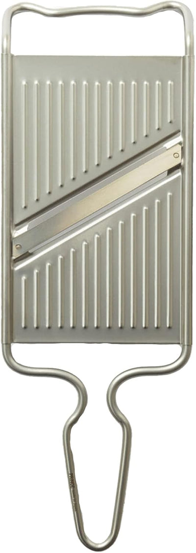 Cortadora doble filo acero inox fabricada Sanjo Japón color plata