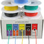 Cable silicona 24 AWG 300 V con tubos termorretráctiles φ3 mm