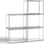 Vitrina acrílico transparente 5 cajas con tapas magnéticas