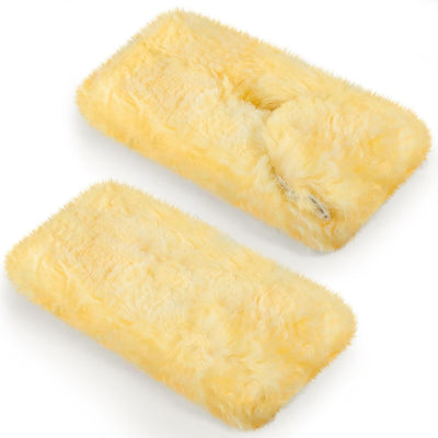 2 Almohadillas Lavado 9" Lana Cordero Comp Giratorio 4 Vías