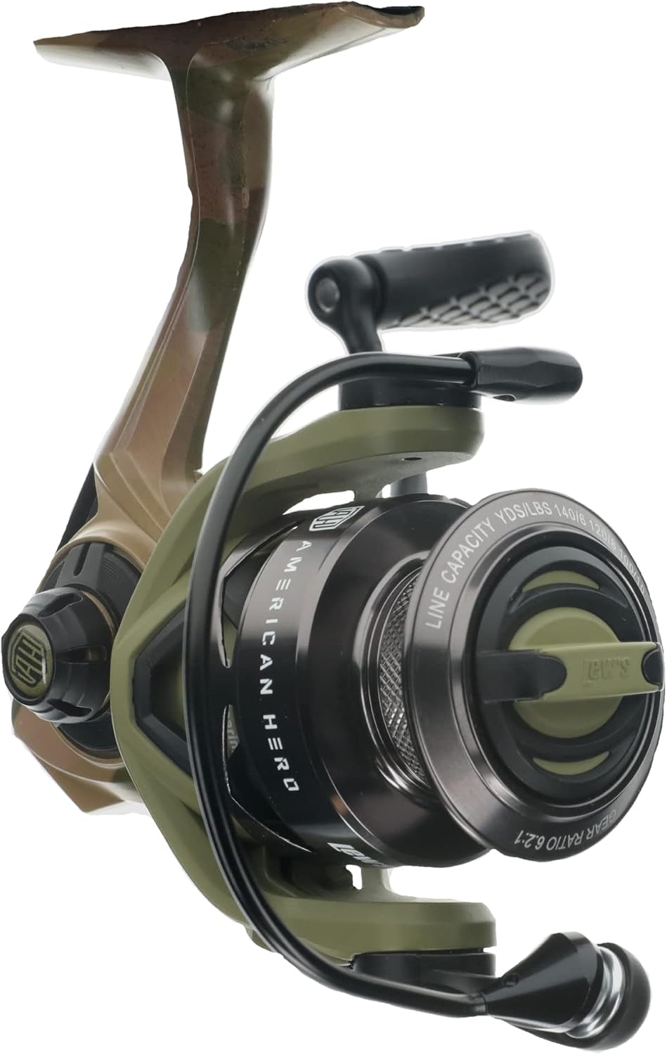 Carrete pesca 6.2:1 aluminio 11 cojinetes multicam