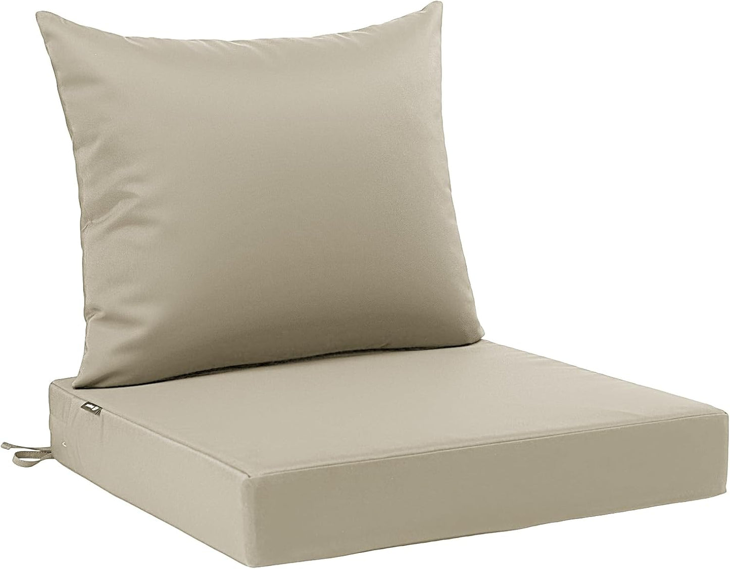 Set cojines asiento exterior 19x19" impermeables