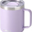Taza café viaje acero inox 14oz aislamiento color orquídea