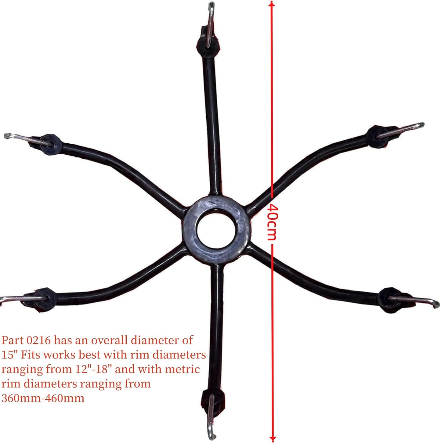 Set 2 Tensor Ajustador Negro para Cadena Neumático Camión