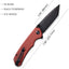 Cuchillo plegable D2 3.5pulg G-10 con abridor