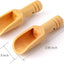 20 Pzas Cucharas Madera Bambú para Sales Baño Té Detergente
