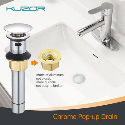 2 Pzas Desagüe Emergente Baño Acero Inox 304 Cromado