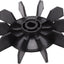 Hoja ventilador compresor eje 0.551pulg cuchilla motor