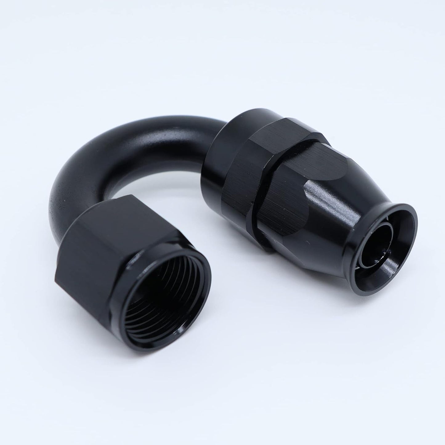 Extremo manguera PTFE negro grado A reutiliz.