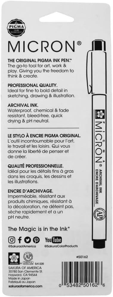Set 3 Pzas Pigma Micron Gris Claro