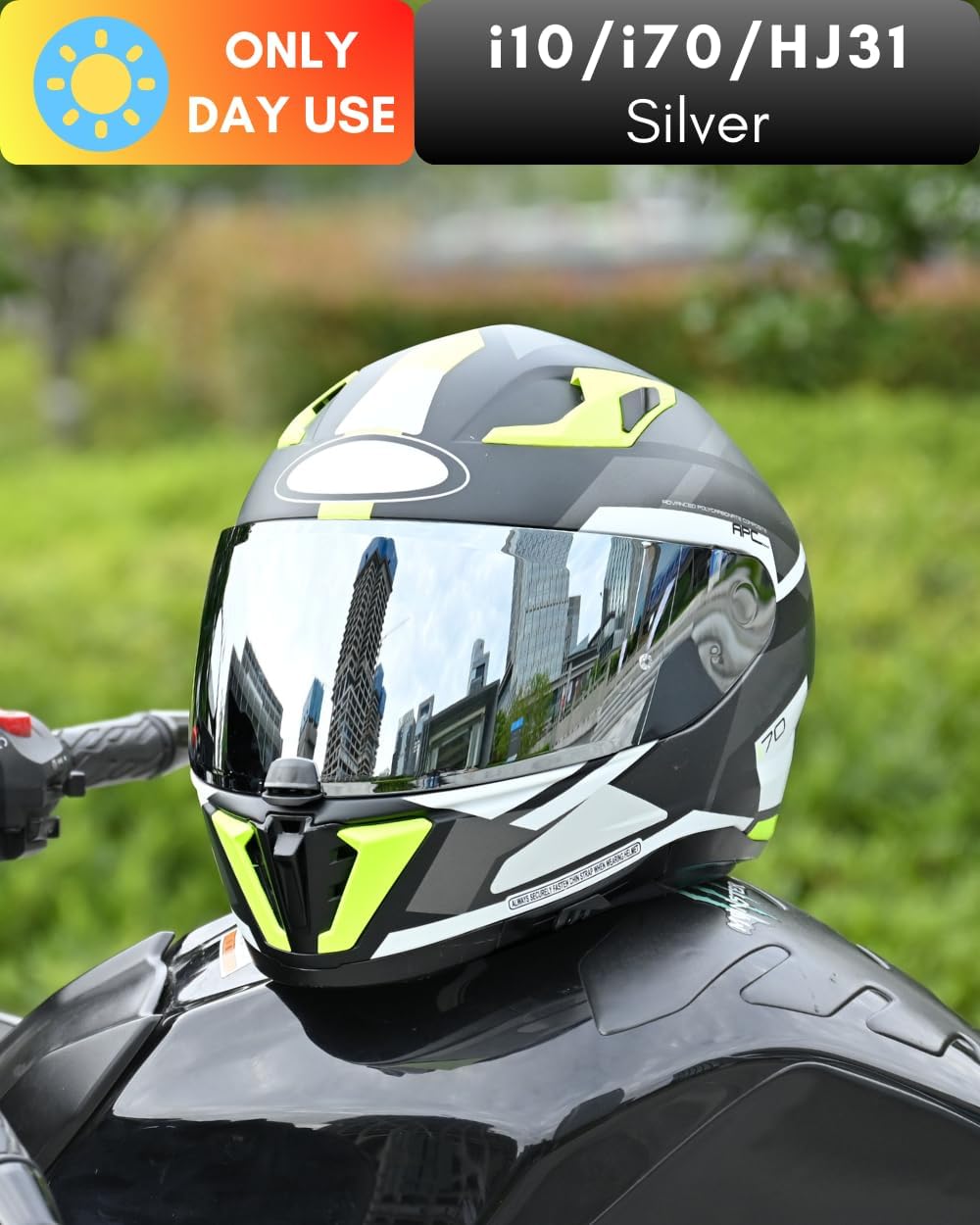 Protector casco motocicleta I10 I70 HJ-31 antiarañazos
