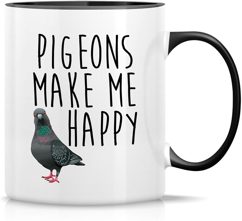 Taza Cerámica Humor Pájaro 11oz Regalo Cumpleaños