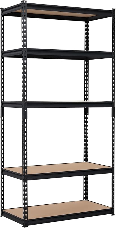 Estantería garaje metal ajustable 5 niveles 2000lb 36x18x72"