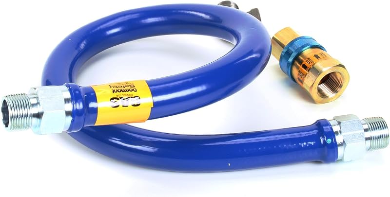 Manguera gas 1x48 con desconexión rápida