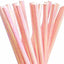 Pajitas papel decorativas paquete 100