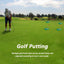 Set 4 vasos golf plástico para adultos