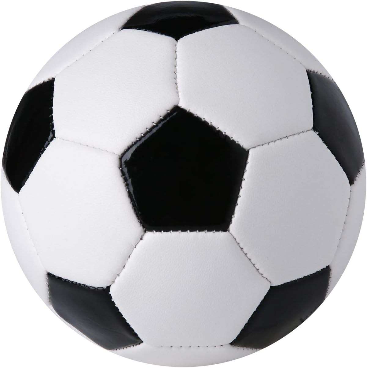 Pelota fútbol entrenamiento 6" suave niños negro