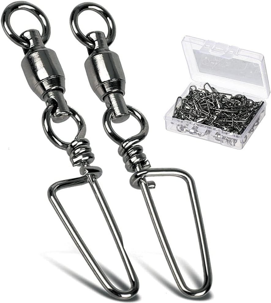 Conector pesca acero inox giratorio alta resistencia