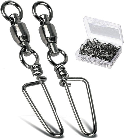 Conector pesca acero inox giratorio alta resistencia