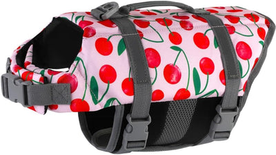 Chaleco salvavidas ajustable para perros con rayas reflectantes