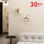 Estantes flotantes blancos para pared 30cm 2 Pzas