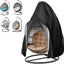 Funda silla huevo patio impermeable mimbre 75x45pulg negro